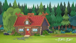 Legend_of_Everfree_background_asset_-_red_cabin